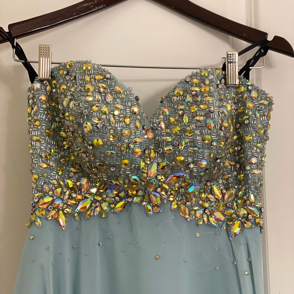 Alyce Paris, size 2, Light Blue prom dress